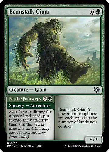 Beanstalk Giant - cmm Spoiler