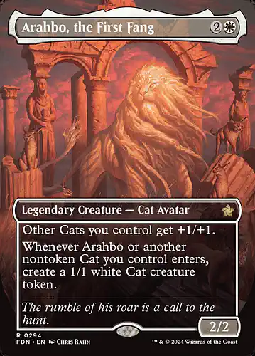 Arahbo, the First Fang - fdn Spoiler