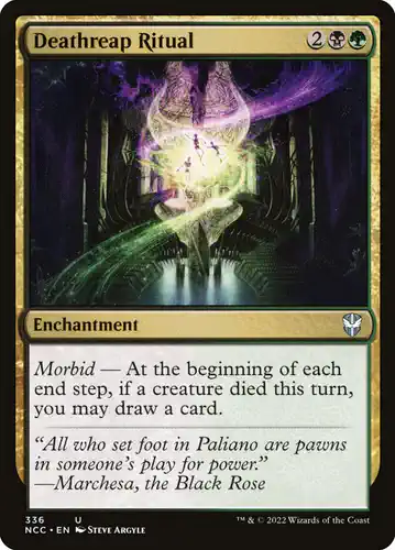 Deathreap Ritual - ncc Spoiler