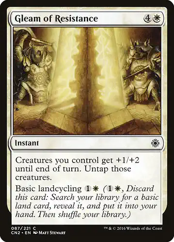 Gleam of Resistance - cn2 Spoiler
