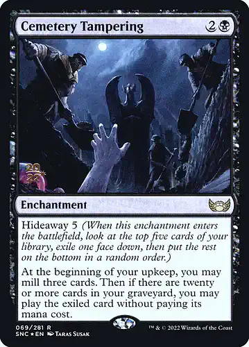 Cemetery Tampering - snc Spoiler
