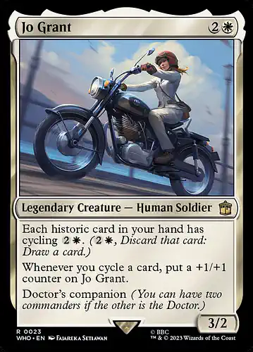 Jo Grant - who Spoiler
