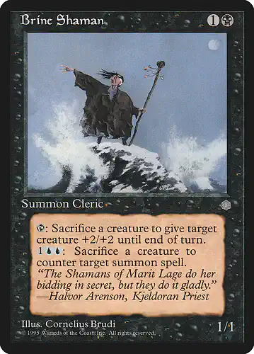Brine Shaman - ice Spoiler