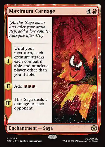 Maximum Carnage - spm Spoiler