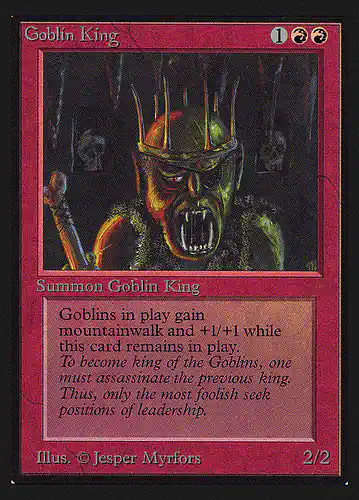 Goblin King - ced Spoiler
