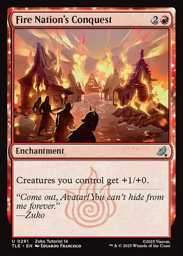 Fire Nation's Conquest - tle Spoiler