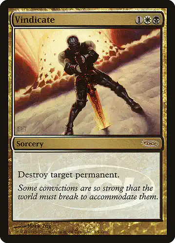 Vindicate - g07 Spoiler