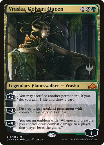 Vraska, Golgari Queen - grn Spoiler