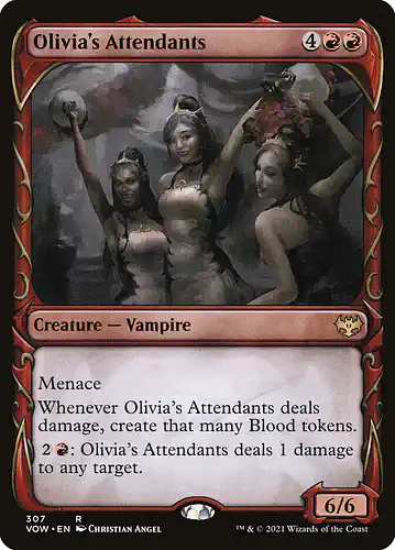 Olivia's Attendants - vow Spoiler