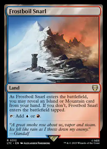 Frostboil Snarl - ltc Spoiler