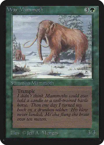 War Mammoth - lea Spoiler