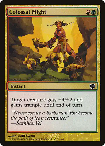 Colossal Might - arb Spoiler