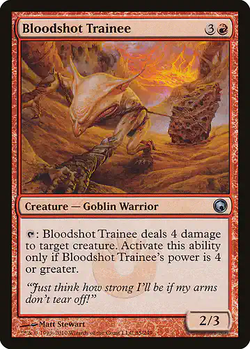 Bloodshot Trainee - som Spoiler