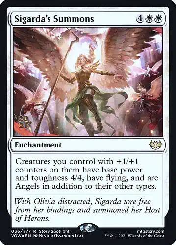 Sigarda's Summons - vow Spoiler