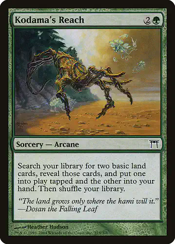 Kodama's Reach - chk Spoiler
