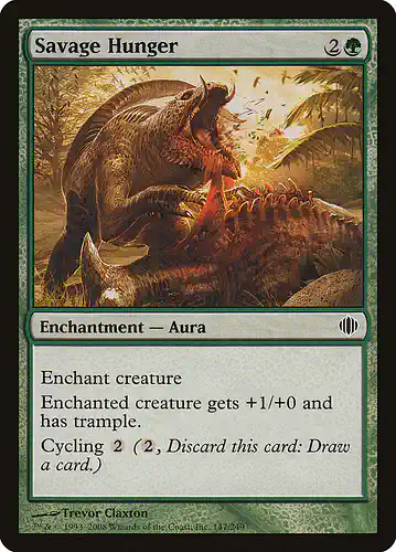 Savage Hunger - ala Spoiler