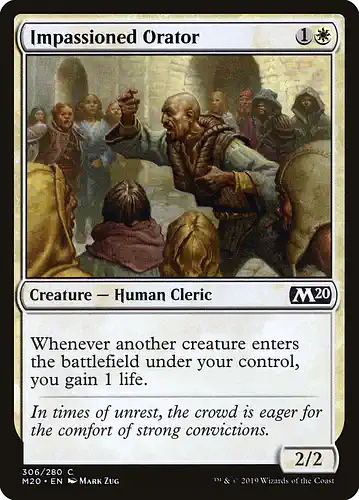 Impassioned Orator - m20 Spoiler