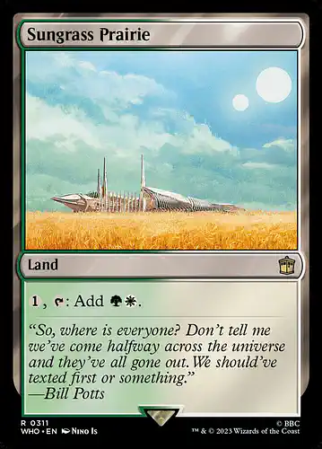 Sungrass Prairie - who Spoiler