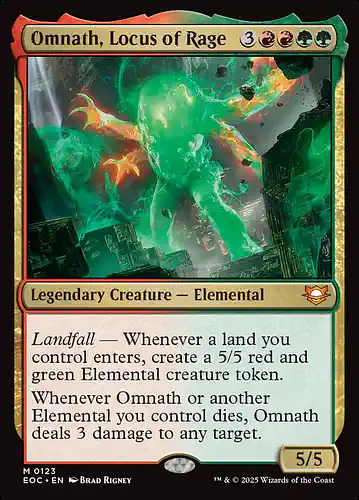 Omnath, Locus of Rage - eoc Spoiler