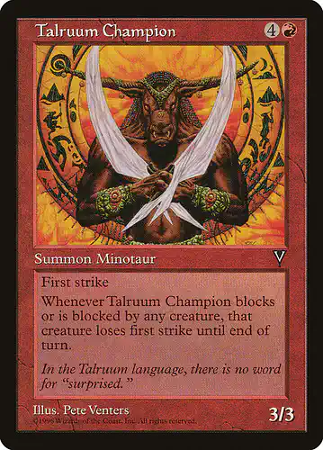 Talruum Champion - vis Spoiler