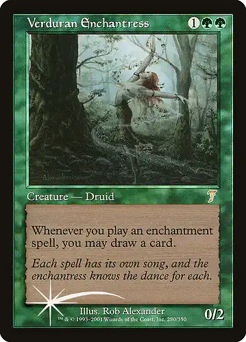 Verduran Enchantress - 7ed Spoiler