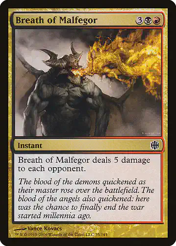 Breath of Malfegor - arb Spoiler