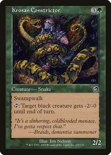 Krosan Constrictor - tor Spoiler
