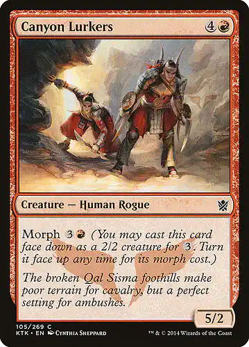 Canyon Lurkers - ktk Spoiler