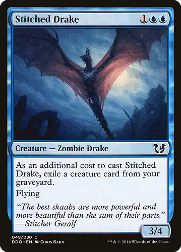 Stitched Drake - ddq Spoiler