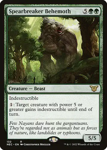 Spearbreaker Behemoth - nec Spoiler