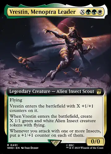 Vrestin, Menoptra Leader - who Spoiler
