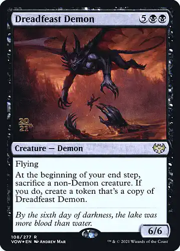 Dreadfeast Demon - vow Spoiler