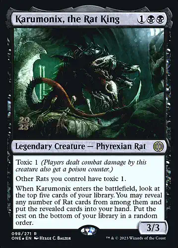 Karumonix, the Rat King - one Spoiler