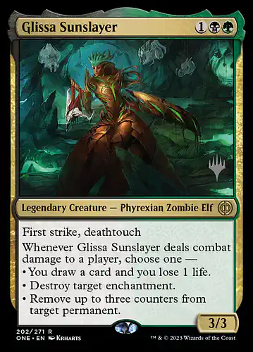 Glissa Sunslayer - one Spoiler