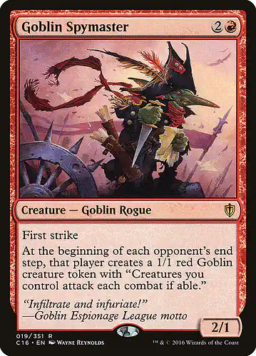 Goblin Spymaster - c16 Spoiler