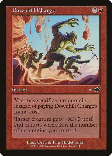 Downhill Charge - nem Spoiler