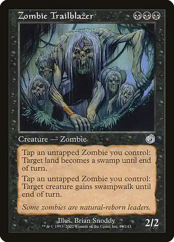 Zombie Trailblazer - tor Spoiler