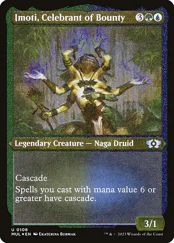 Imoti, Celebrant of Bounty - mul Spoiler