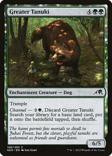 Greater Tanuki - neo Spoiler