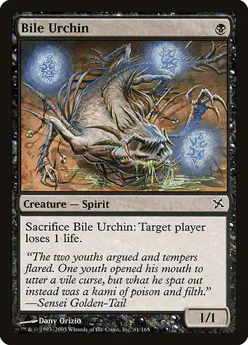 Bile Urchin - bok Spoiler