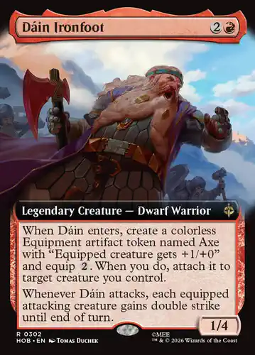 Dáin Ironfoot - hob Spoiler