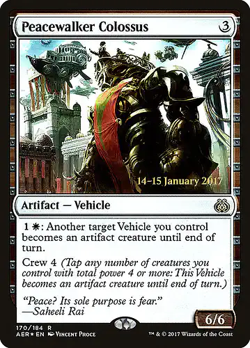 Peacewalker Colossus - aer Spoiler