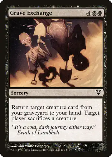 Grave Exchange - avr Spoiler
