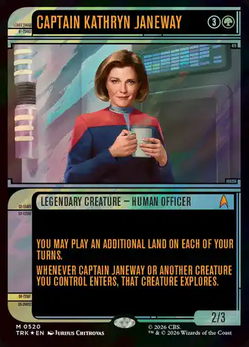 Captain Kathryn Janeway - trk Spoiler