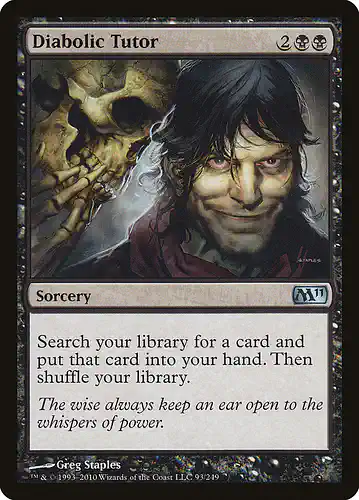 Diabolic Tutor - m11 Spoiler
