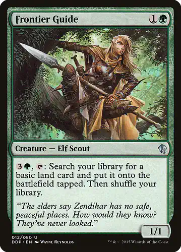 Frontier Guide - ddp Spoiler