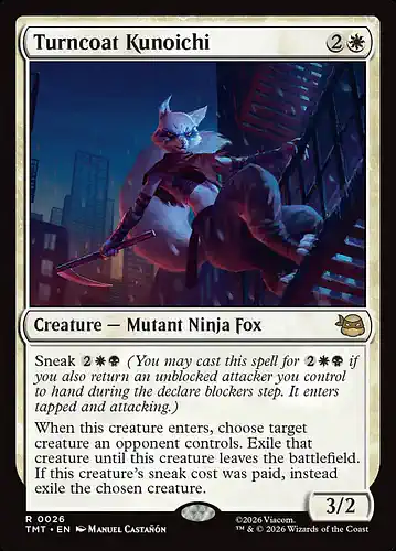 Turncoat Kunoichi - tmt Spoiler