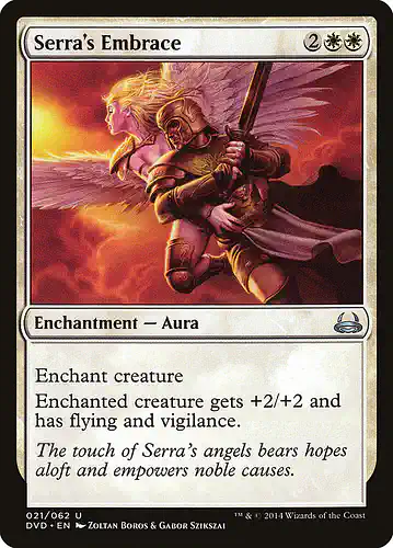 Serra's Embrace - dvd Spoiler