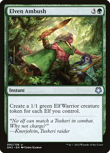 Elven Ambush - gn3 Spoiler