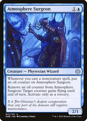 Atmosphere Surgeon - one Spoiler